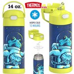 ของแท้🇺🇸ขนาดใหม่ 14oz [414ml ] กระติกน้ำ Thermos Funtainer Bottle with Straw Space Frog เก็บร้อนเย็นได้ถึง 12 ชั่วโมง ราคา 1090 บาท
