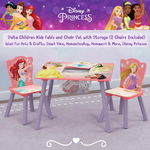นำเข้า 🇺🇸 ชุดโต๊ะและเก้าอี้เด็ก Delta Children Kids Table and Chair Set with Storage ลาย Disney Princess ราคา 3,990 บาท