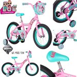 จักรยานเด็กล้อ 16 นิ้ว สำหรับเด็ก 5-7 ขวบ ลาย LOL Surprise kids bike, 16-inch wheel, Girls, Pink ลิขสิทธิ์แท้นำเข้า USA