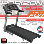 ลู่วิ่งไฟฟ้า Horizon T202 (มีส่วนลดพิเศษอีกติดต่อ) ประกัน 10 ปี