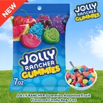 นำเข้า 🇺🇸 ✨เคี้ยวสนุกทุกคำJolly Rancher Sour Gummies กัมมี่ผลไม้รวมรสเปรี้ยวสุดจี๊ด ขนาด7 oz