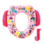 ที่รองชักโครกเด็ก ลายมินนี่ เม้าท์ Disney Minnie Mouse "Pop Attitude" Soft Potty Seat with Potty Hook