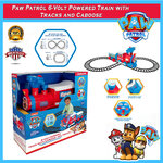 Paw Patrol 6-Volt Powered Train with Tracks and Caboose รถไฟแบตเตอรี่ มาพร้อมราง ลาย Paw Patrol ลิขสิทธิ์แท้จากอเมริกาn ราคา 5,490 - บาท