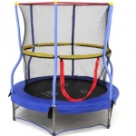 แทรมโพลีน Skywalker Bounce-N-Learn 55" Round Trampolines with Safety Enclosure ขนาด 55 นิ้ว ตัวช่วยหลักเรื่องความสูง