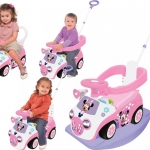 รถขาไถ โยกเยก ผลักเดิน รถเข็น มินนี่เม้าส์ 4 in 1 สุดคุ้ม กับ Kiddieland Disney Minnie Mouse 4-in-1 Activity Ride-On ราคา 3,490 เอกชน 200 บาทคะ
