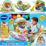 บ่อบอล VTech Pop-a-Balls Drop and Pop Ball Pit, Green ลูกบอลมหาสนุก ราคา 3390 บาท