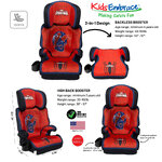 บูสเตอร์ซีท คาร์ซีทสำหรับเด็กโต แบบแยกส่วนได้ ลาย สไปเดอร์แมน KidsEmbrace Marvel Ultimate Spider-Man High Back Booster Car Seat เพิ่มความปลอดภัยให้ทุกการเดินทางของลูกรัก นำเข้าจาก USA ของแท้ 100% ราคา 7,490 บาท