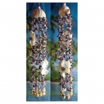 โมบายหอยโข่งจุดดอกลีลาผสมหอยม่วง