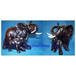 ช้างแม่ลูกเรซิ่น