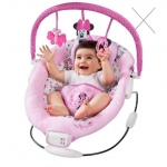 Disney Baby Minnie Mouse Garden Delights Bouncer เปลสั่นอัตโนมัติ เปลเด็ก ลายมินนี่เม้าส์ ลิขสิทธิ์แท้จาก Disney Baby