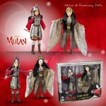 นำเข้า USA ตุ๊กตา -Disney- Mulan & Xianniang - พร้อมหมวก ชุดเกราะ และดาบ - ตุ๊กตาแฟชั่น - ของเล่นสำหรับเด็ก - เด็กหญิงและเด็กชาย - อายุ 3 ปีขึ้นไป ราคา 1,690 บาท