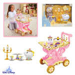 รถชา Disney Beauty and The Beast ''Be Our Guest'' Singing Tea Cart Play Set ราคา 3,990 - บาท
