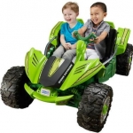 Fisher-Price Power Wheels Dune Racer Extreme 12-Volt Battery-Powered Ride-On รถแบตเตอรี่เด็ก ATV 2 ที่นั่ง