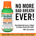 TheraBreath น้ำยาบ้วนปาก สูตรปราศจากแอลกอฮอล์ ได้รับ 24-Hour Fresh Breath Oral Rinse, Mild Mint, 3.0 fl oz