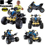 รถแบตเตอรี่เด็ก Fisher-Price Power Wheels DC Super Friends 12-Volt Battery-Powered Kawasaki Batman ATV