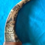 เขาควายงานไม้แกะสลักส่งฟรี