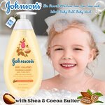NEW✨นำเข้า🇺🇸 🫧Johnson's Skin Nourish Moisture Shea & Cocoa Butter Baby - ครีมอาบน้ำเหมาะสําหรับทารก เด็ก และผู้ใหญ่ 🧴 ราคา 620 บาท