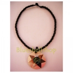 สร้อยคอลูกปัดจี้ดาว