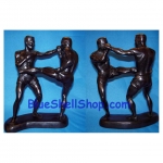 เรซิ่นดำชกมวยคู่พิชิต