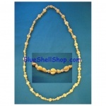 สร้อยคอหอยลายเบี้ยแก้สลับหอยจุจุ๊บ