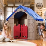 Keter Easy 2-step Foldable Playhouse บ้านเด็กเล่น , บ้านจำลองเด็กเล่น ขนาดใหญ่พับได้สุดคุ้ม จากแบรนด์ดัง Keter Kids สินค้าคุณภาพนำเข้าจากอเมริกา