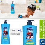 แชมพูสระผมสูตรอ่อนโยนสำหรับเด็ก Suave Kids Fresh Spider-Sense 3 in 1 Shampoo Conditioner Body Wash 28 ออนซ์