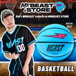NEW 🔥นำเข้า🇺🇸 🏀MrBeast Basketball - บาสเก็ตบอลคอมโพสิตระดับพรีเมียมที่มีตราสินค้าและสีสันของ MrBeast ราคา 1,990 บาท ⛹️♂️