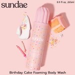 นำเข้า 🇺🇸🧁Birthday Cake Foaming Body Wash - โฟมอาบน้ำเค้กวันเกิด กลิ่น Birthday Cake 😶🌫️ ราคา 990 บาท