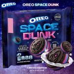 ‼ NEW💥นำเข้า🇺🇸 OREO Space Dunk คุกกี้แซนวิชช็อกโกแลต รุ่นลิมิเต็ด อิดิชั่น ขนาด 10.68 ออนซ์ ราคา 590 บาท * ค่าส่ง 70 บาท