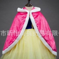 เสื้อคลุมเจ้าหญิงสีชมพู ไซส์ 130