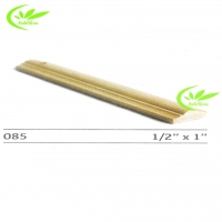 คิ้วโรงแรมไม้สนไม้เปอร์เซียร์ รหัส 085 ขนาด 1/2นิ้วx1นิ้วx2 ม. ราคาเมตรละ 19 บาท