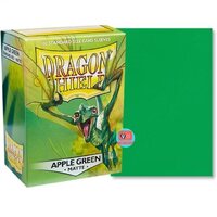 สลีฟ Dragon Shield สีเขียว Apple Green Sleeve Standard สำหรับบัดดี้ไฟท์ โปเกมอน BOT EVEDEN... 100 ซอง