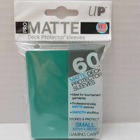 สีเขียว Aqua Sleeves Ultra-Pro Small 60 ซอง ขนาด 62mmx89mm ใช้ใส่แวนการ์ด ยูกิ