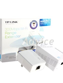 Powerline TP-LINK (TL-WPA4220KIT) Wi-Fi AV500 N300 ชุดคู่