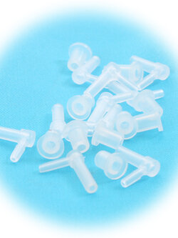 TANK -ข้อต่อ+ข้องอ (สำหรับต่อสายติดแทงค์,10คุ่/Pack)