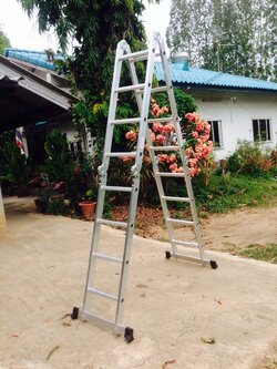 บันไดอะลูมิเนียมเอนกประสคง์