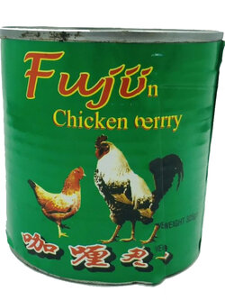 ไก่กระป๋อง Fuji เนื้อไก่กระป๋อง Burmese food ขนาดบรรจุ 325 กรัม Chicken Curry อาหารพม่า เนื้อสัตว์กระป๋อง อาหารกระป๋องจากพม่า Canned Chicken