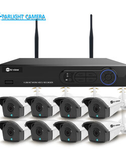 กล้องวงจรปิดไร้สาย HW-3308 KIT 13 (มี Wifi ในตัว 1 ชุดมี 8 กล้อง)