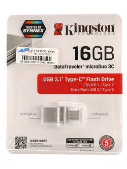 16GB "Kingston" (DTDUO3C) read/write : 100/10