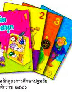 คณิต คิดสนุก ระดับอนุบาล 1 ชุด มี 4 เล่ม