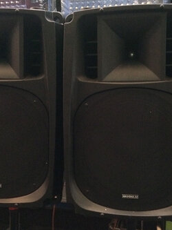 ตู้ลำโพงพลาสติก 15 นิ้ว