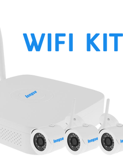 ชุดกล้องวงจรปิด wifi Longse