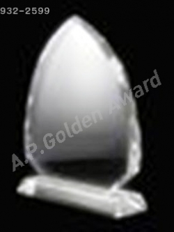 โล่รางวัลคริสตัล