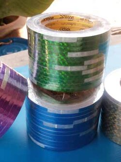 สติ๊กตัดขอบ เงิน ทอง 0.5 ซม.