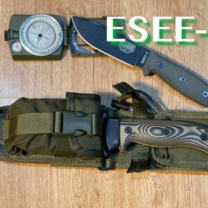 🔥มีดใบตาย ESEE ธรรมดา...นำไปแต่งให้เป็นมีดแนว Bushcraft แนวๆ