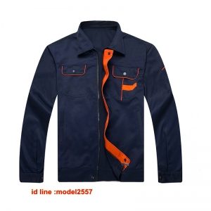 M6108003 เสื้อช่าง,เสื้อช้อป,เสื้อวิศวกร,เสื้อช่างยนตร์,เสื้อช่างไฟฟ้า,เสื้อช่างกลโรงงาน น้ำเงินเข้ม เทาอ่อน S-4XL M6108003 ชุด