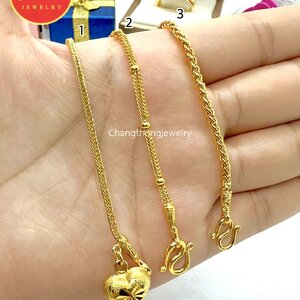 สร้อยข้อมือหนัก 1 สลึง