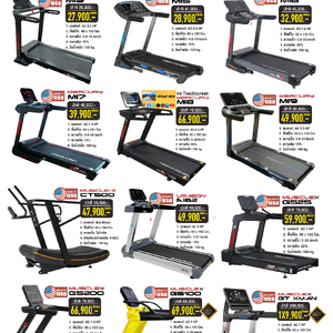 ลู่วิ่งไฟฟ้ามอเตอร์ AC / Commercial