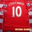 เสื้อลิเวอร์พูล Home 13/14 COUTINHO 10 สกีนชื่อ+เบอร์ ของแท้ +อาร์มกำมะยี่