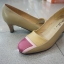 สีชาตัดลายสีชมพู แบบสวย ตัดเย็บดี สีสันสดใส
